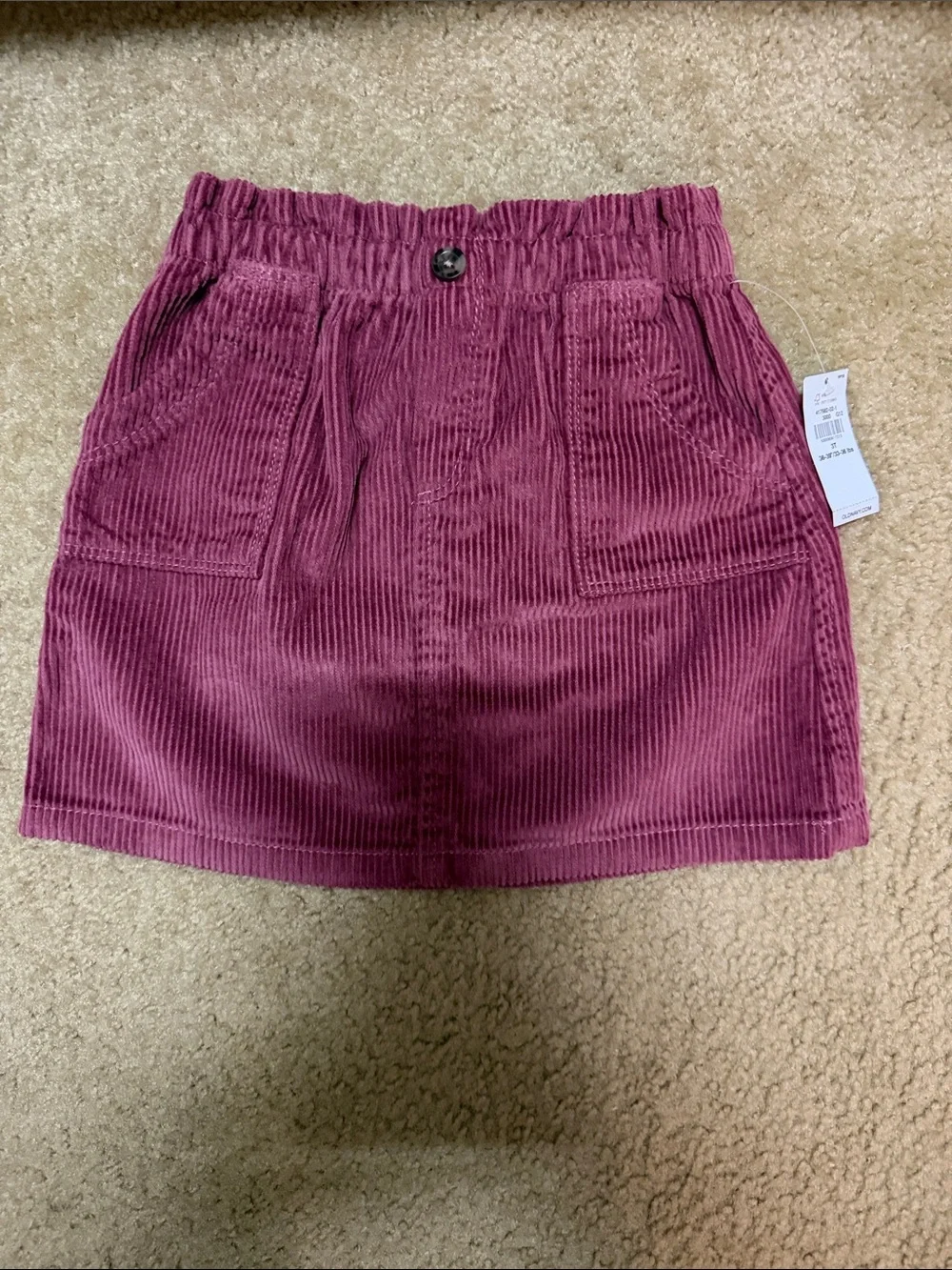Old Navy Girls' Corduroy Skirt - Berry Pink